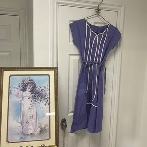 Vintage Periwinkle Dress